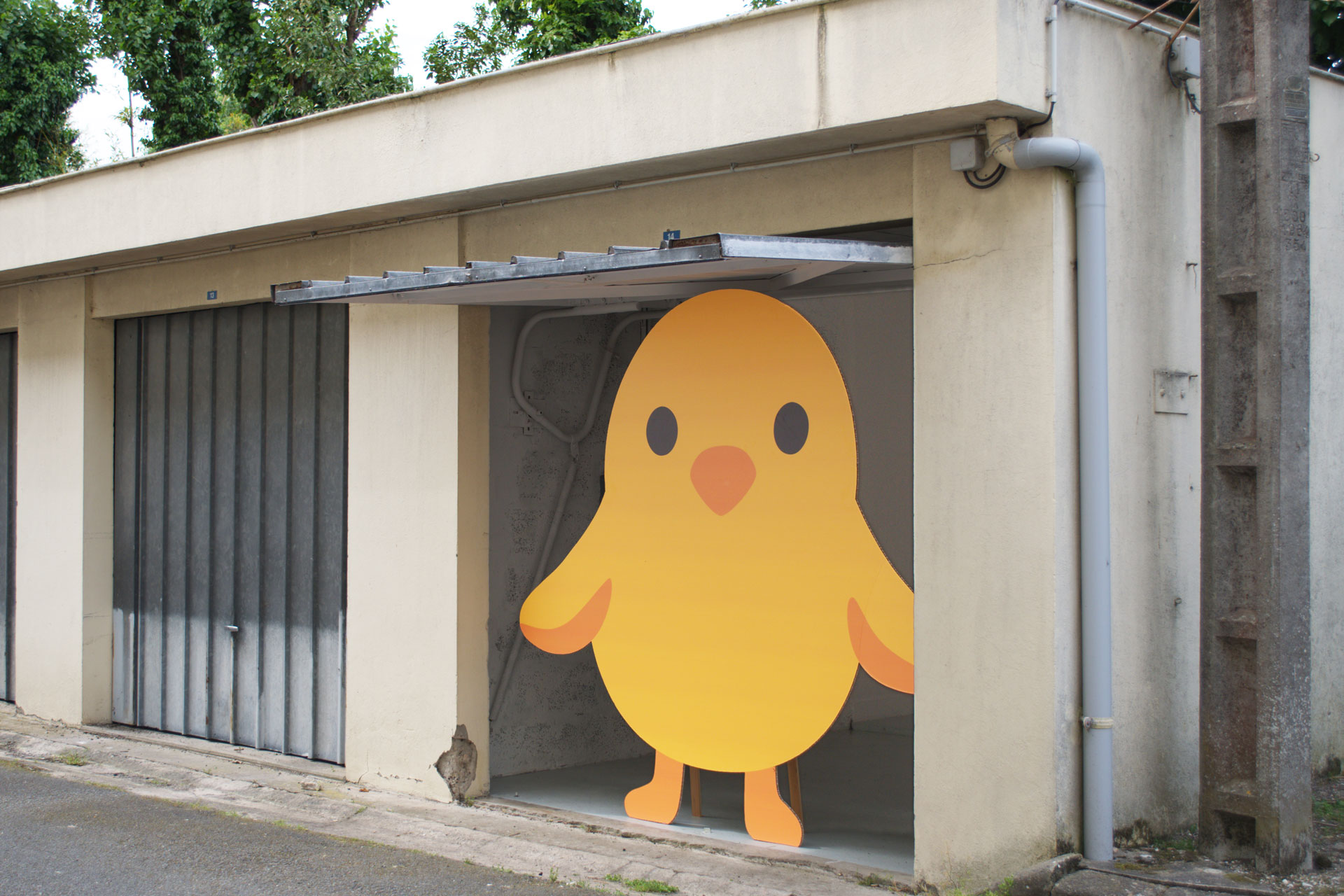 Claude Closky, ‘The Nest,’ 2026, digital print on honeycomb board, wood, 190 x 200 x 50 cm.  
